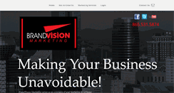 Desktop Screenshot of brandvisionmarketing.com